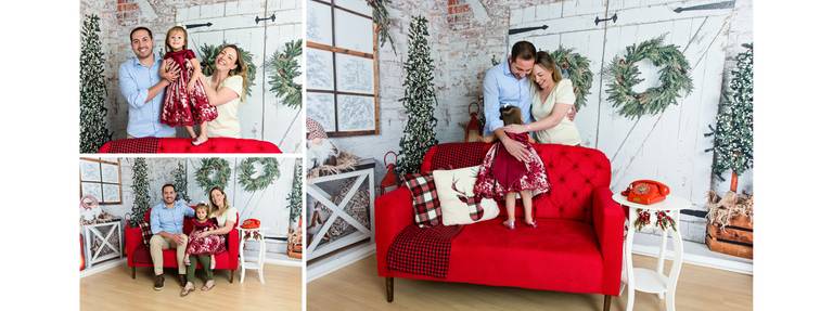 Ensaio de Natal em Familia