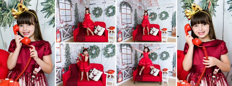 Diversão em sessão de Natal- Estudio Joyce Mendes em Curitiba