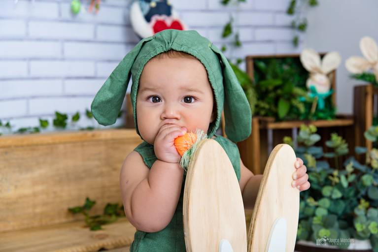 cenário de páscoa para ensaio de fotos