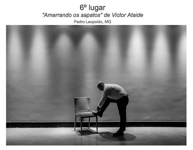 Foto premiada no concurso Foto Hera 2017/2018 na categoria making-of.