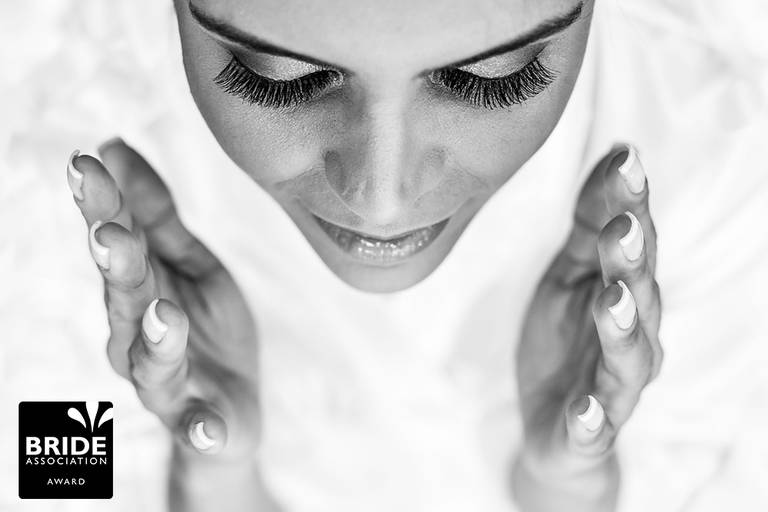 Foto premiada no 2º Round 2019 pela Bride Association - Josiane no making of em Pedro Leopoldo / MG