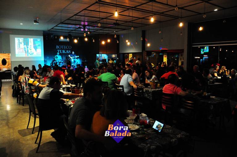 Noite de música boa e gente animada no Boteco Tukas/Sertãozinho