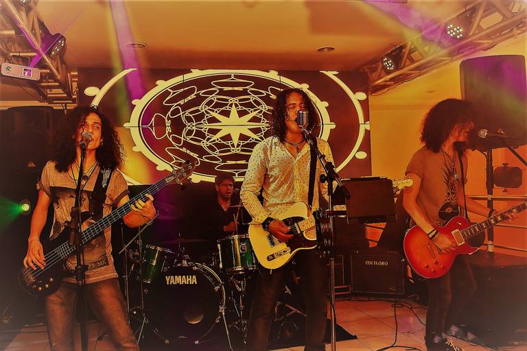 Claudio Bocca e Banda no aniversário  Margaret Peixoto, 2017