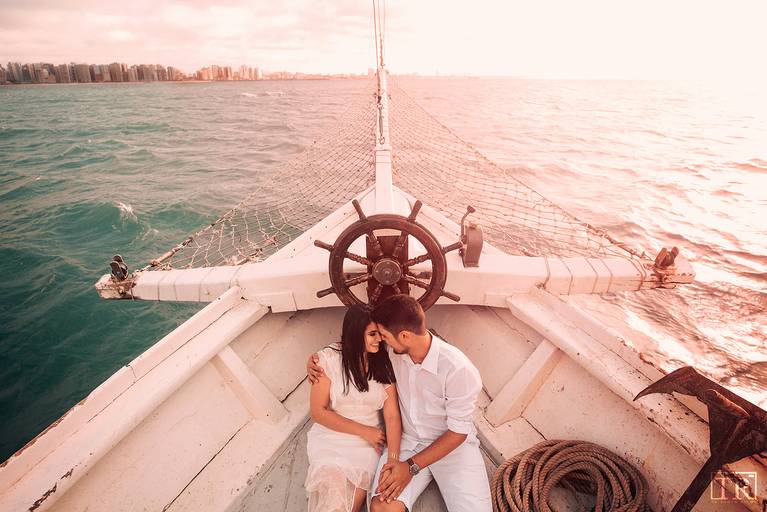 Sessão Fotoógrafica no Barco em Fortaleza CE