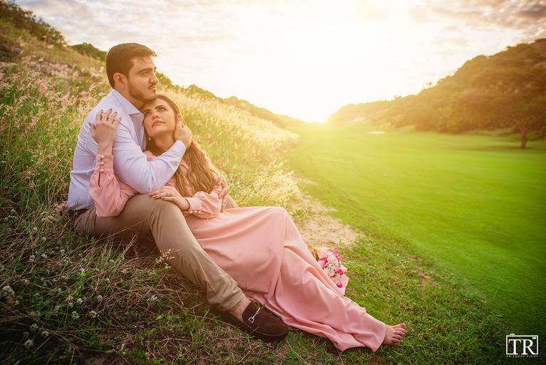 Sessão fotográfica Aquiraz Riviera campo de golfe - Fortaleza CE