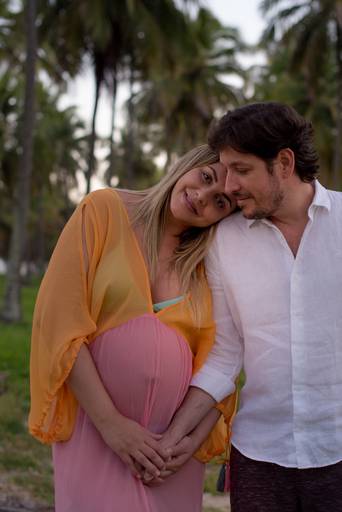 ensaio gestante na praia do paiva- ensaio no fim da tarde no paiva- ensaio na praia-isabela lucena fotografia