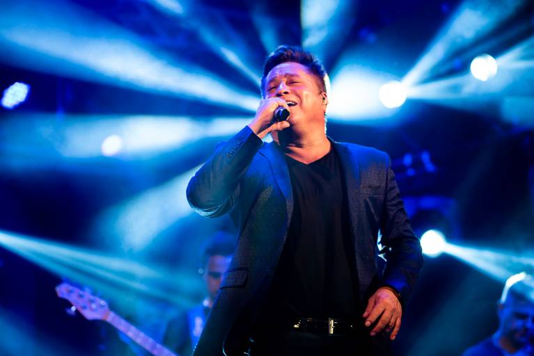 fotografo de shows espetaculos eventos cantor daniel em show corporativo na cidade de jau