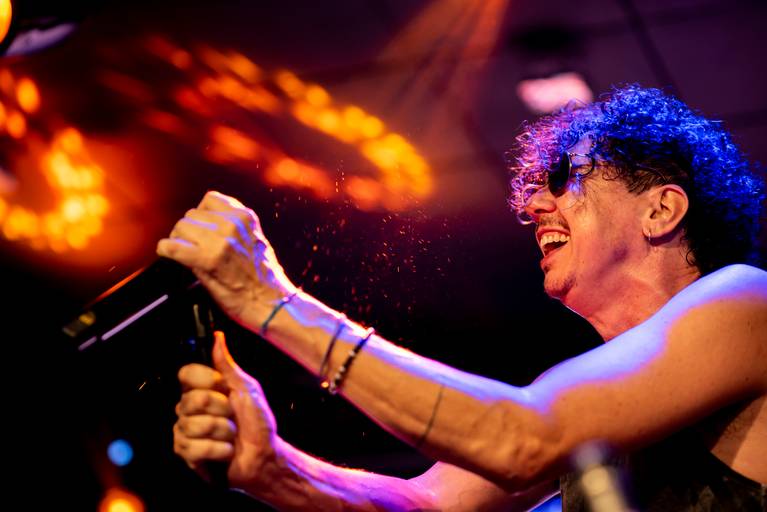 fotografo de shows espetaculos eventos cantor sandami e reinaldo meireles no projeto reisan em show no caiçara clube na cidade de jau