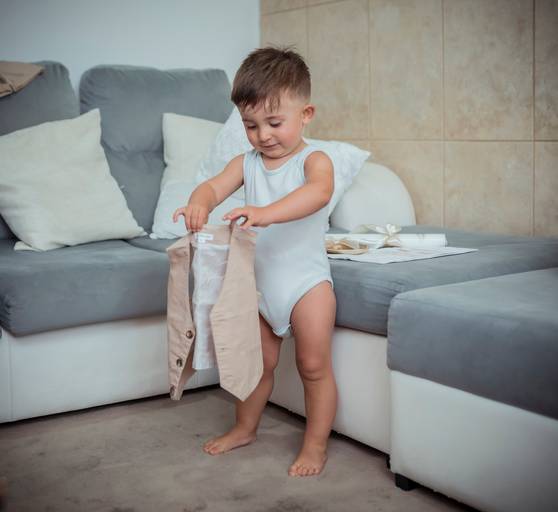 roupa do menino para o batizado