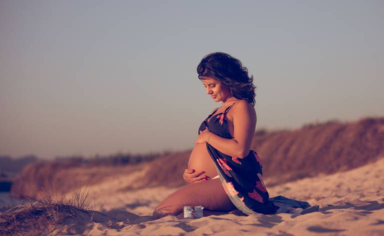 esmoriz praia gravida