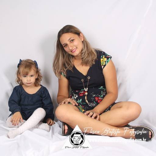 Filha e mamãe - foto dias das mães - Eliseu Batista Fotografia