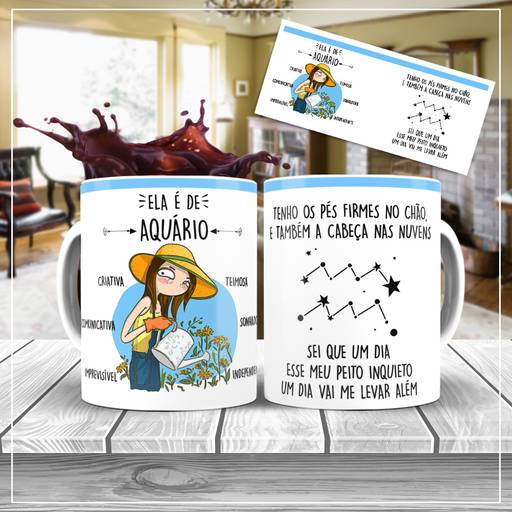 Canecas personalizadas tema signos - revelfilme - Eliseu Batista Fotografia