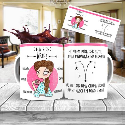 Canecas personalizadas tema signos - revelfilme - Eliseu Batista Fotografia