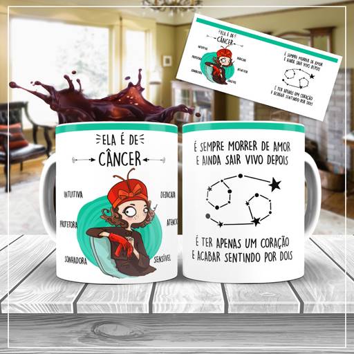 Canecas personalizadas tema signos - revelfilme - Eliseu Batista Fotografia