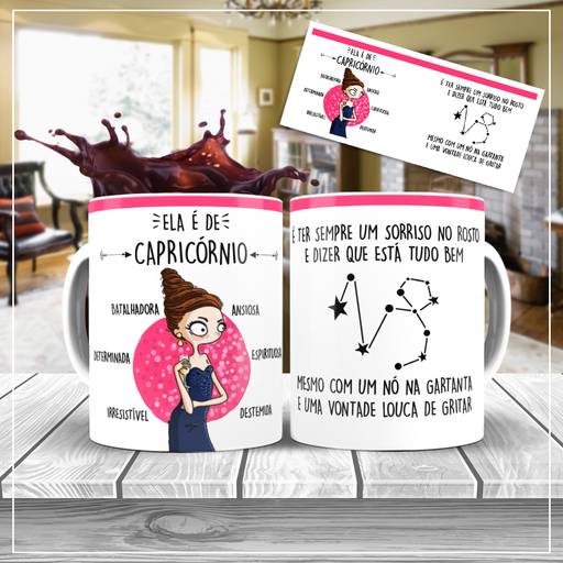 Canecas personalizadas tema signos - revelfilme - Eliseu Batista Fotografia