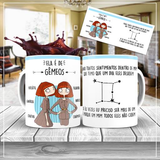 Canecas personalizadas tema signos - revelfilme - Eliseu Batista Fotografia