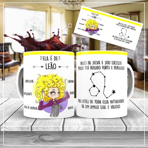 Canecas personalizadas tema signos - revelfilme - Eliseu Batista Fotografia