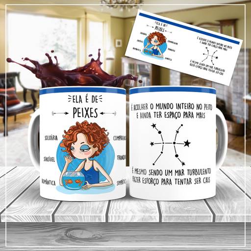 Canecas personalizadas tema signos - revelfilme - Eliseu Batista Fotografia