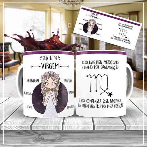 Canecas personalizadas tema signos - revelfilme - Eliseu Batista Fotografia