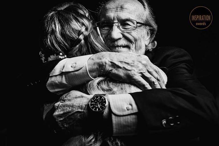 Awarded by
The cover of this Awarded Images Album has to be the one that went around the world. This hug from a family member to the Bride. Awarded by Inspiration Awards - 12th Edition 
https://bit.ly/3ke6xVl