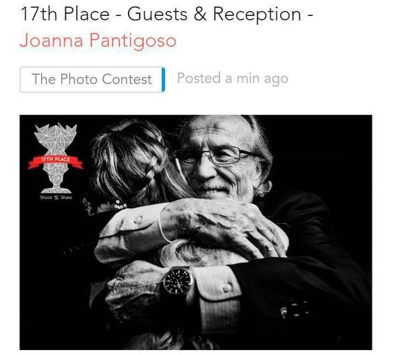 17th of the world in the category  Guest & Reception for Shoot & Share photography contest.