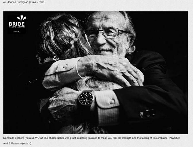 Awarded picture by Bride Association.  This picture was taken in Adriana & Alex wedding after the first dance in the reception. Happy to capture this great moments for my wedding clients.