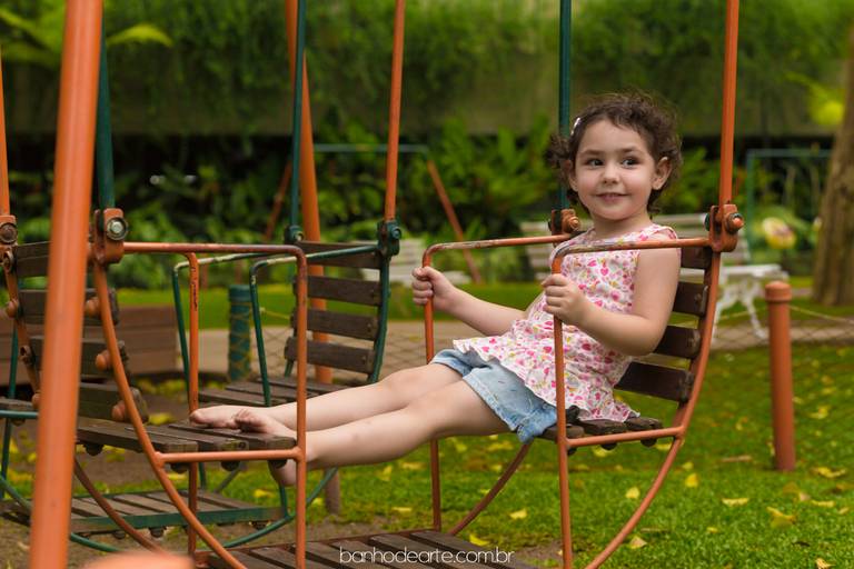 Fotografia de bebês e crianças - Banho de Arte