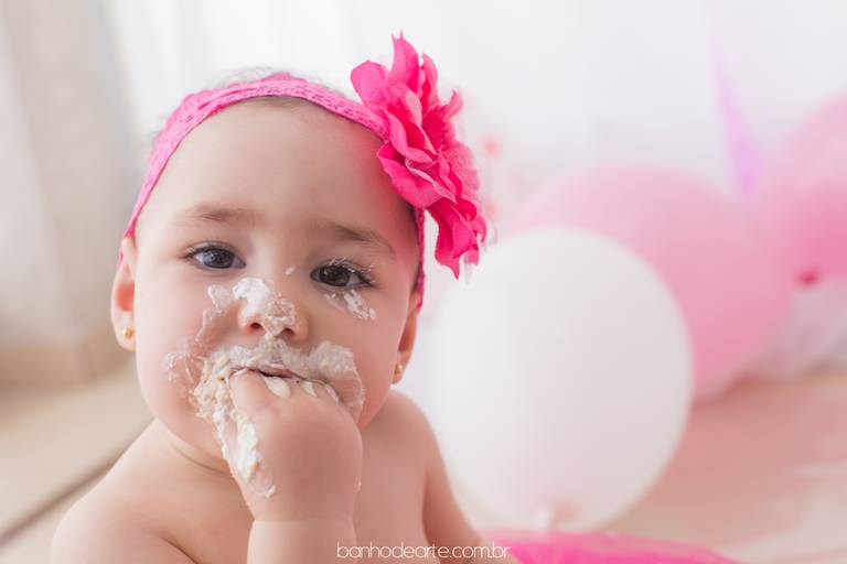 Fotografia de bebês e crianças - Banho de Arte