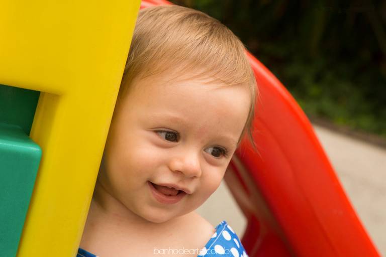 Fotografia de bebês e crianças - Banho de Arte