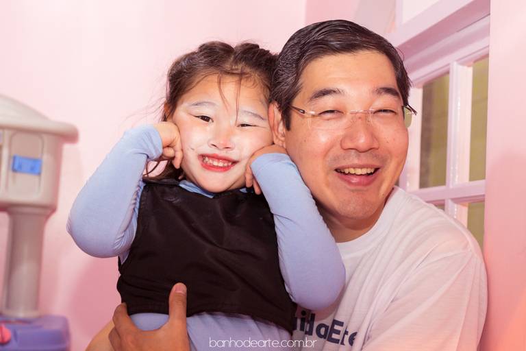 Fotografia de bebês e crianças - Banho de Arte