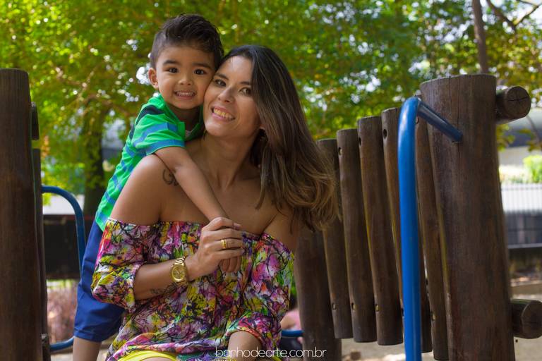 Fotografia de bebês e crianças - Banho de Arte