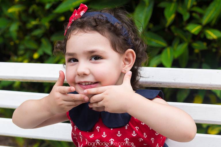 Fotografia de bebês e crianças - Banho de Arte