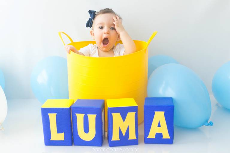 Fotografia de bebês e crianças - Banho de Arte