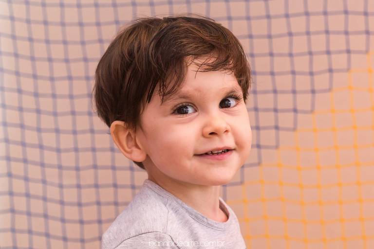 Fotografia de bebês e crianças - Banho de Arte