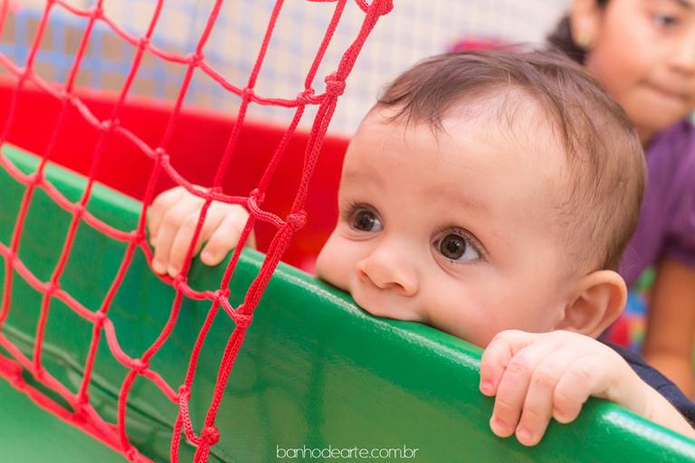 Fotografia de bebês e crianças - Banho de Arte