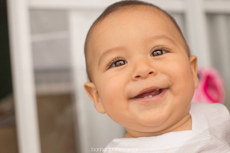 Fotografia de bebês e crianças - Banho de Arte