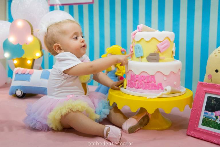 Fotografia de bebês e crianças - Banho de Arte