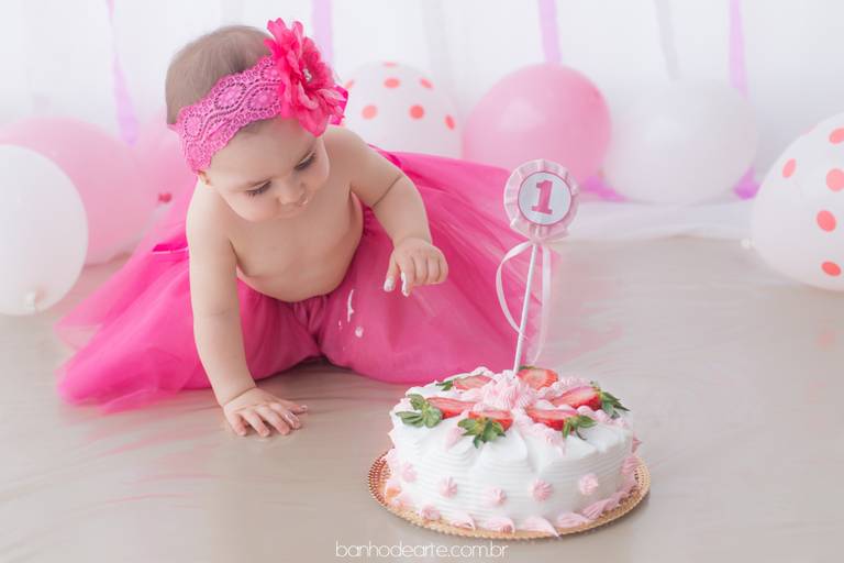 Fotografia de bebês e crianças - Banho de Arte