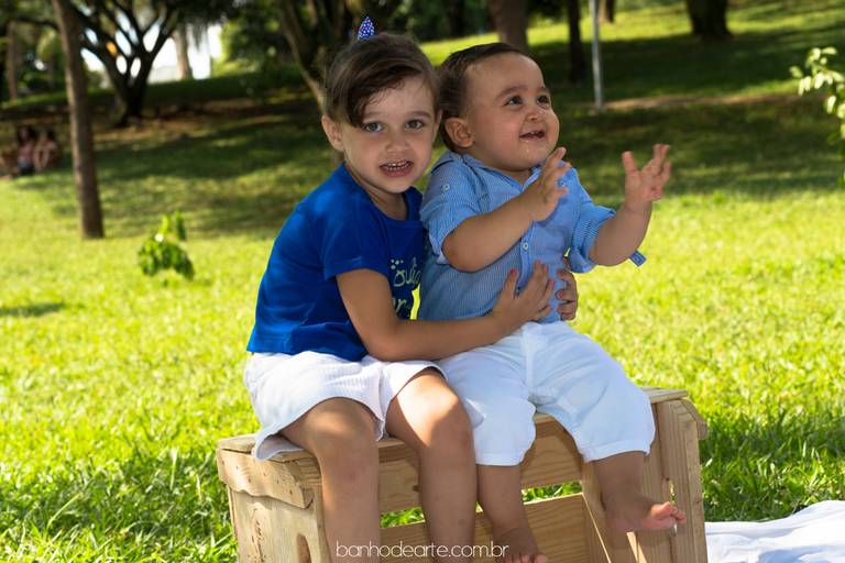 Fotografia de bebês e crianças - Banho de Arte