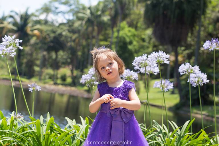 Fotografia de bebês e crianças - Banho de Arte