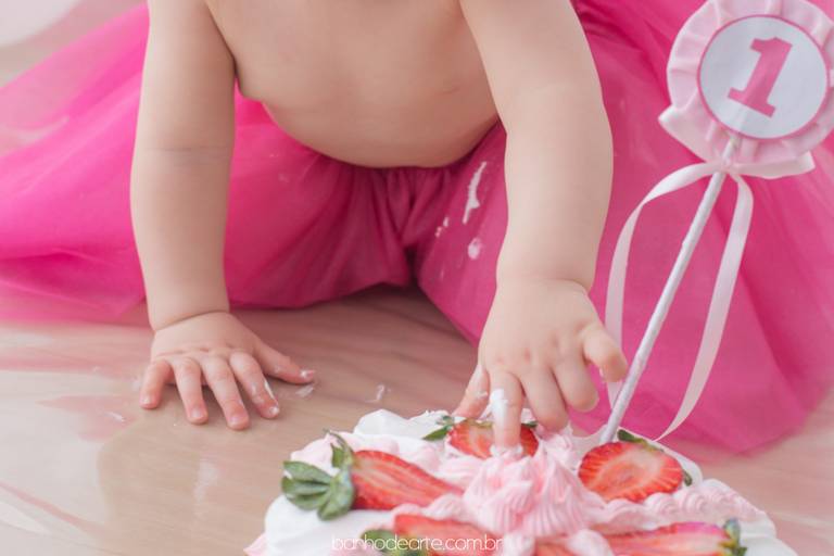 Fotografia de bebês e crianças - Banho de Arte