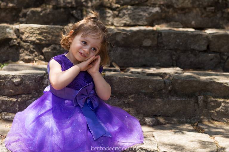 Fotografia de bebês e crianças - Banho de Arte