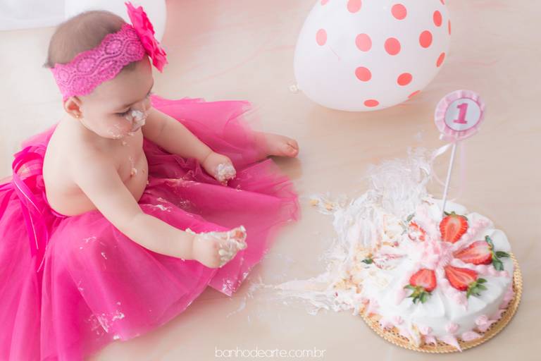 Fotografia de bebês e crianças - Banho de Arte