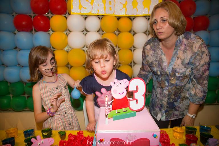 Fotografia de Aniversário Infantil - Banho de Arte