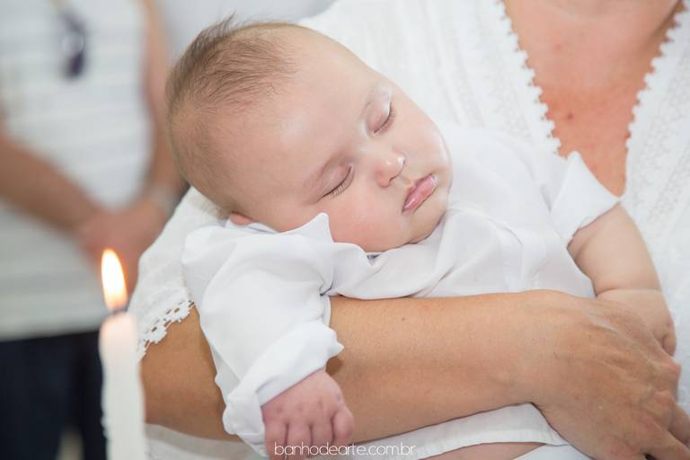 Fotografia de Batizado - Banho de Arte