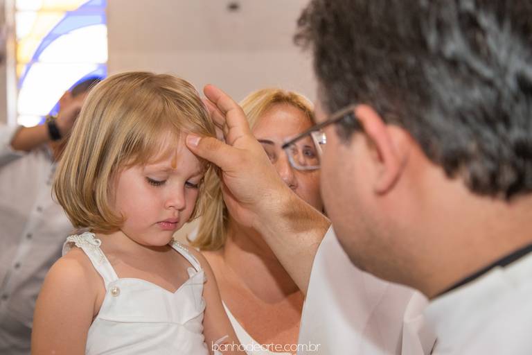 Fotografia de Batizado - Banho de Arte