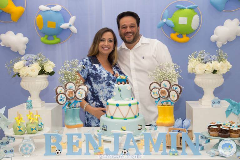 Fotografia de Chá de Bebê - Banho de Arte