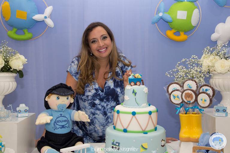 Fotografia de Chá de Bebê - Banho de Arte