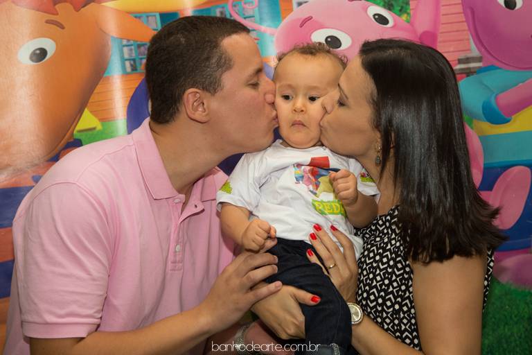 Fotografia de Aniversário Infantil - Banho de Arte