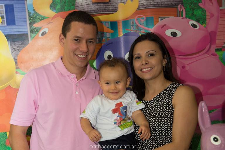 Fotografia de Aniversário Infantil - Banho de Arte